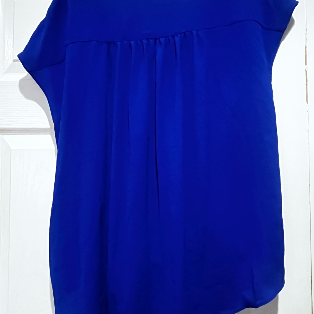 Chic Royal Blue Women's Blouse